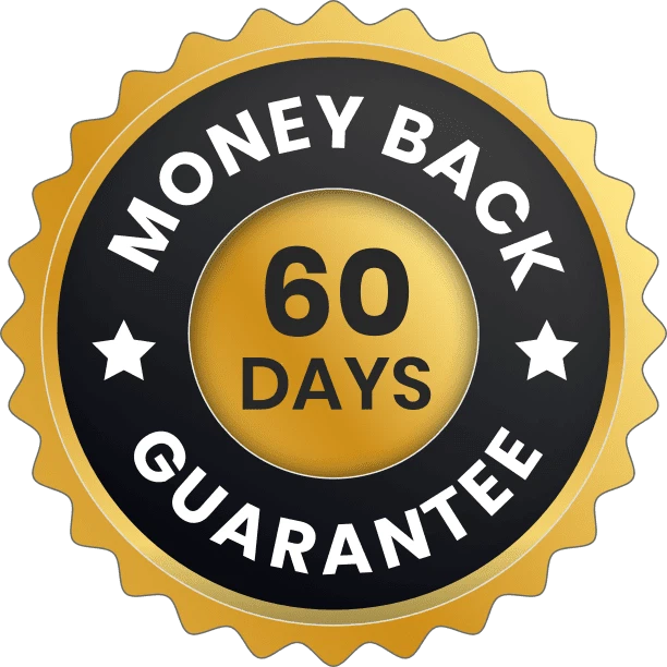 60 Money back Guarantee