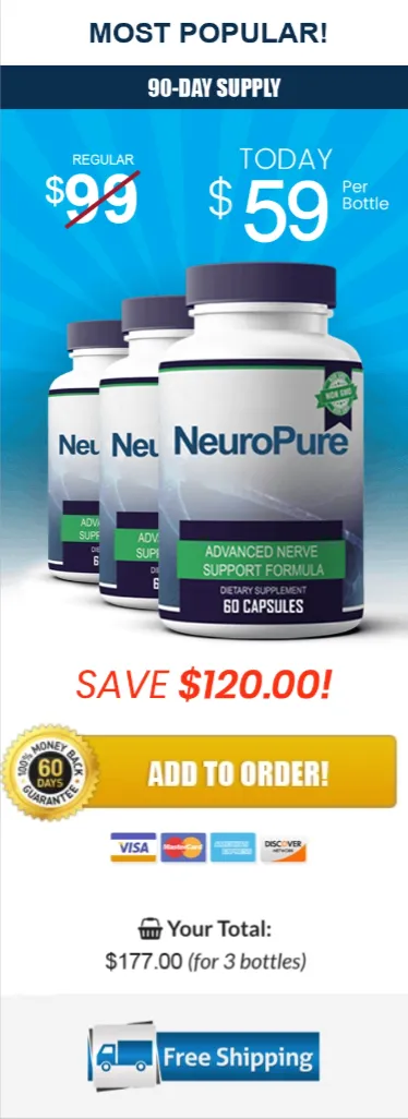 NeuroPure price 3 bottle