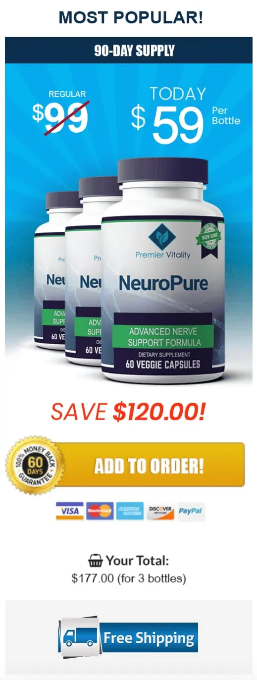 NeuroPure For Over 80% OFF Today!